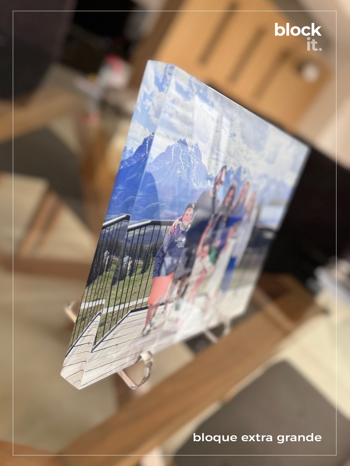 Bloque de acrílico 3D