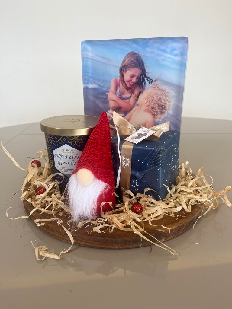 Charola de Navidad con Bloque Mediano